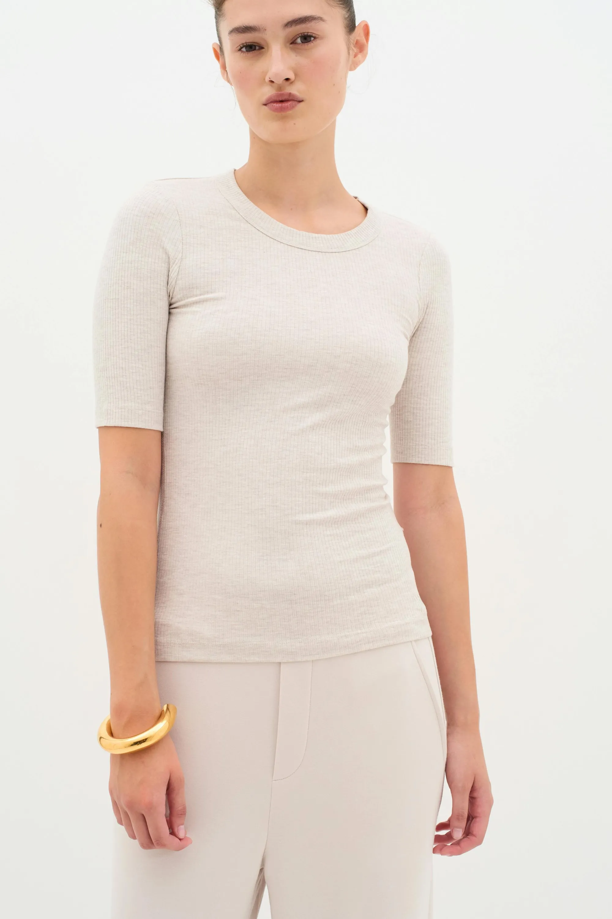 InWear T-shirts & Toppe | DagnaIW Melange T-shirt