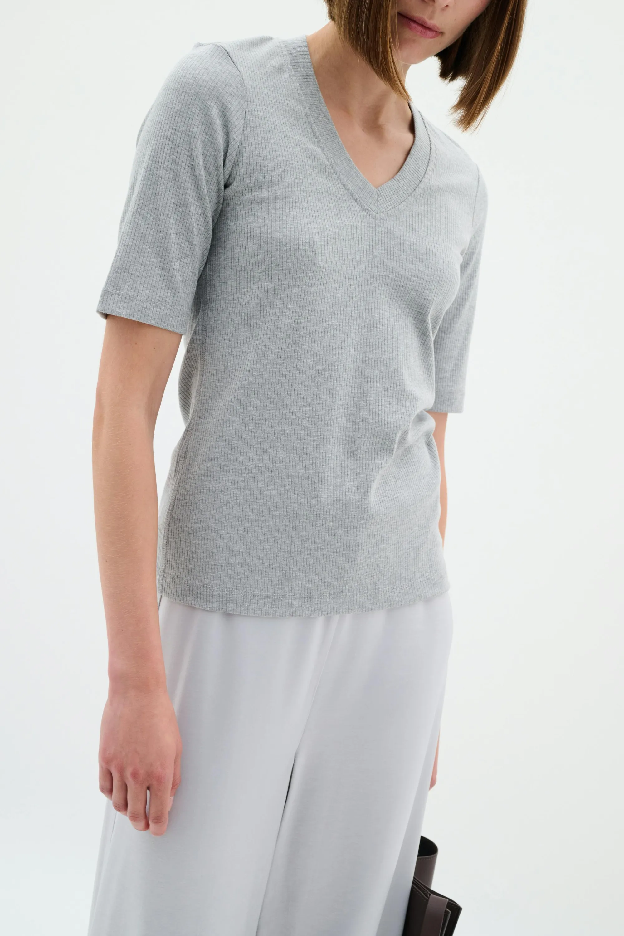 InWear T-shirts & Toppe | DagnaIW Melange V T-shirt
