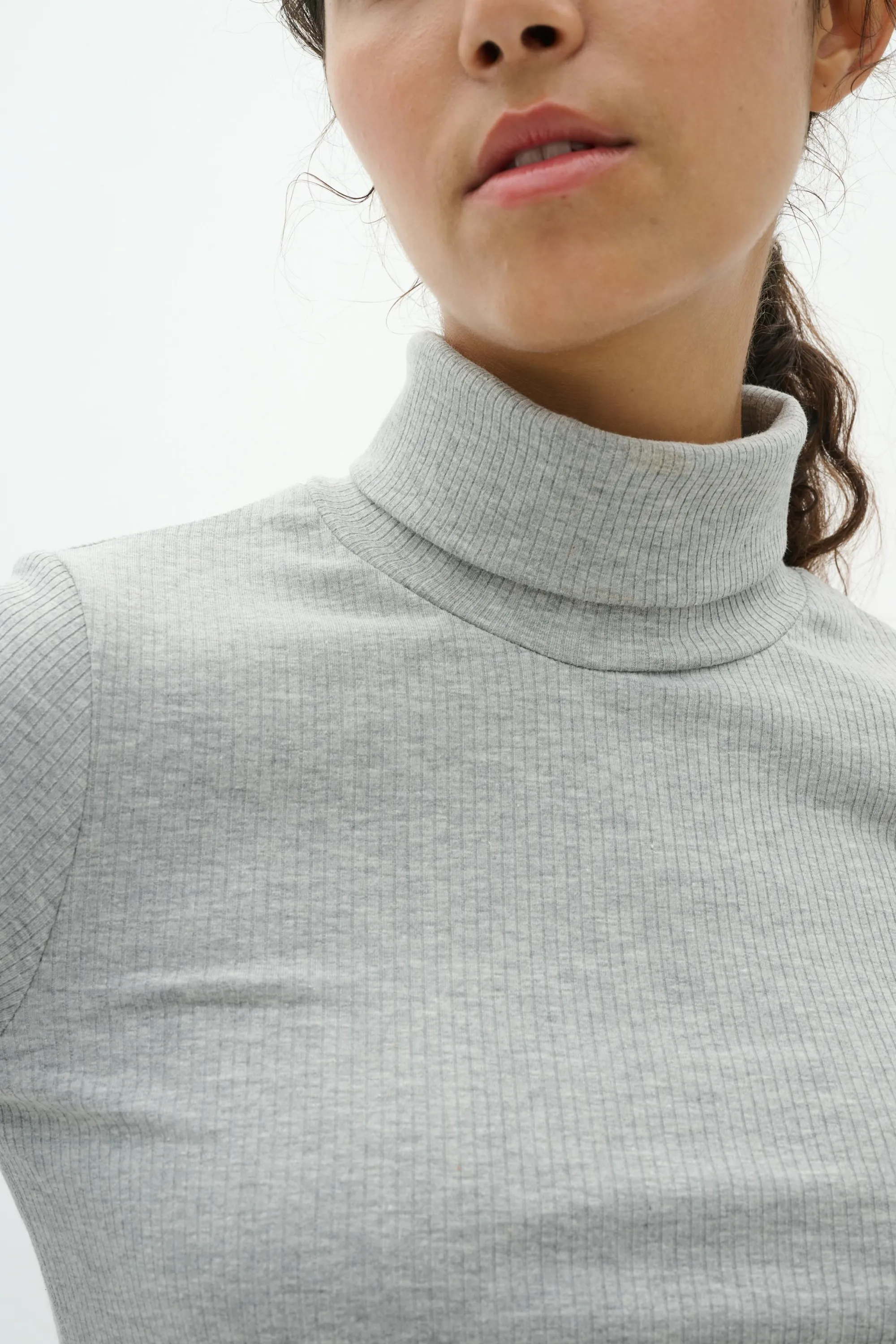 InWear T-shirts & Toppe | DagnaIW Rullekrave Melange T-shirt