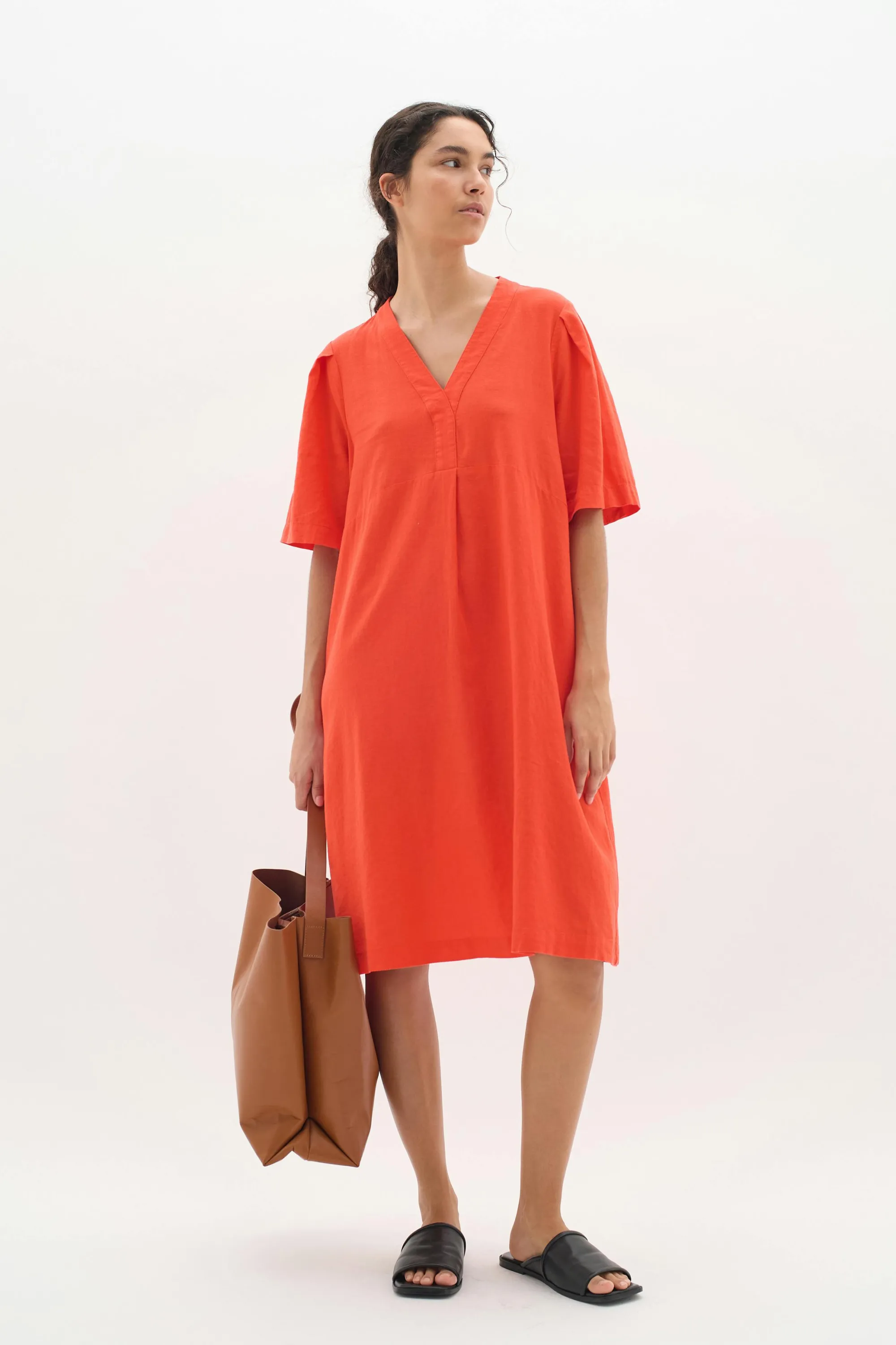 InWear Kjoler | EllieIW Hør Kjole