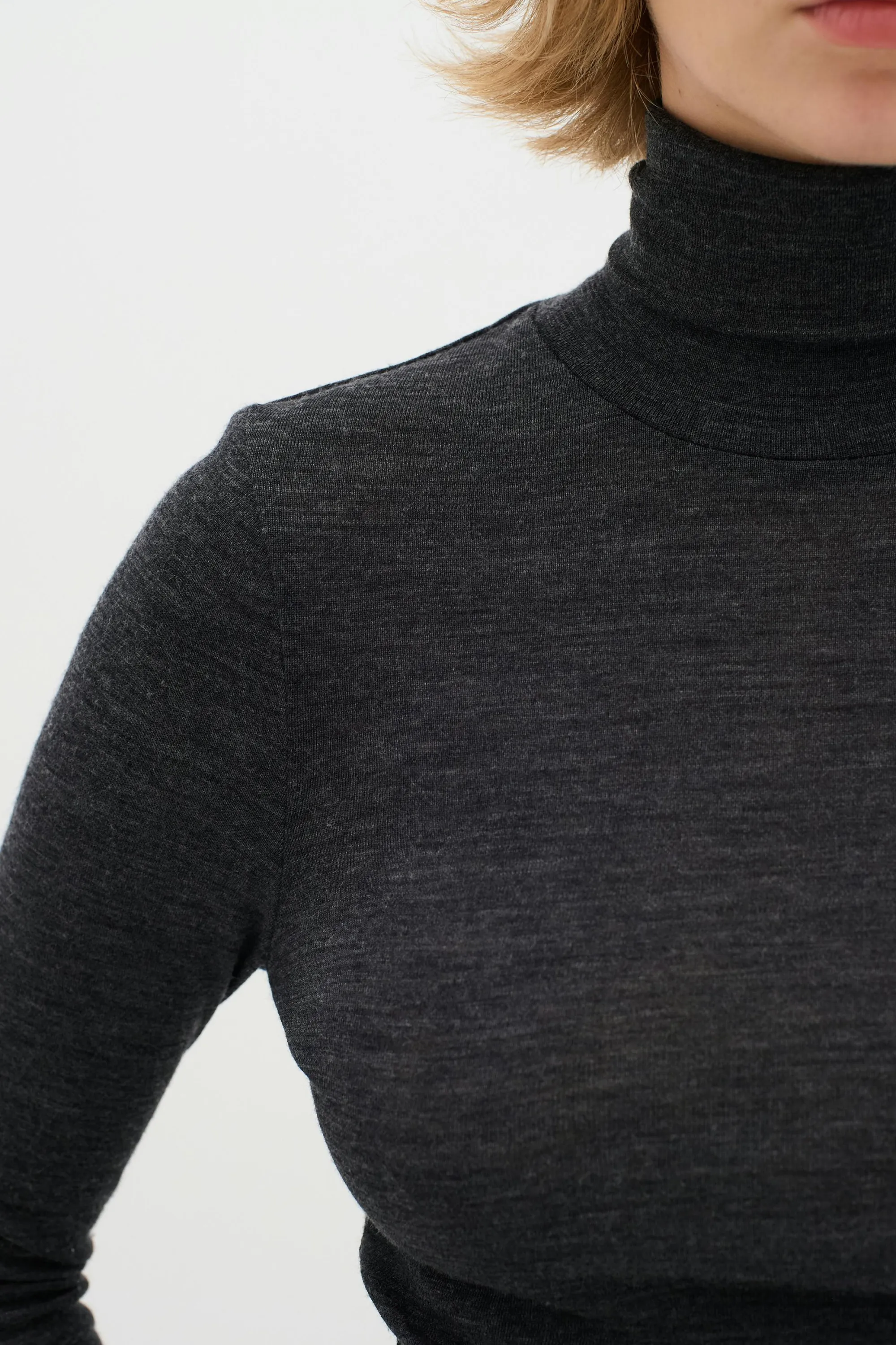 InWear T-shirts & Toppe | FangIW Uld RullekraveT-shirt