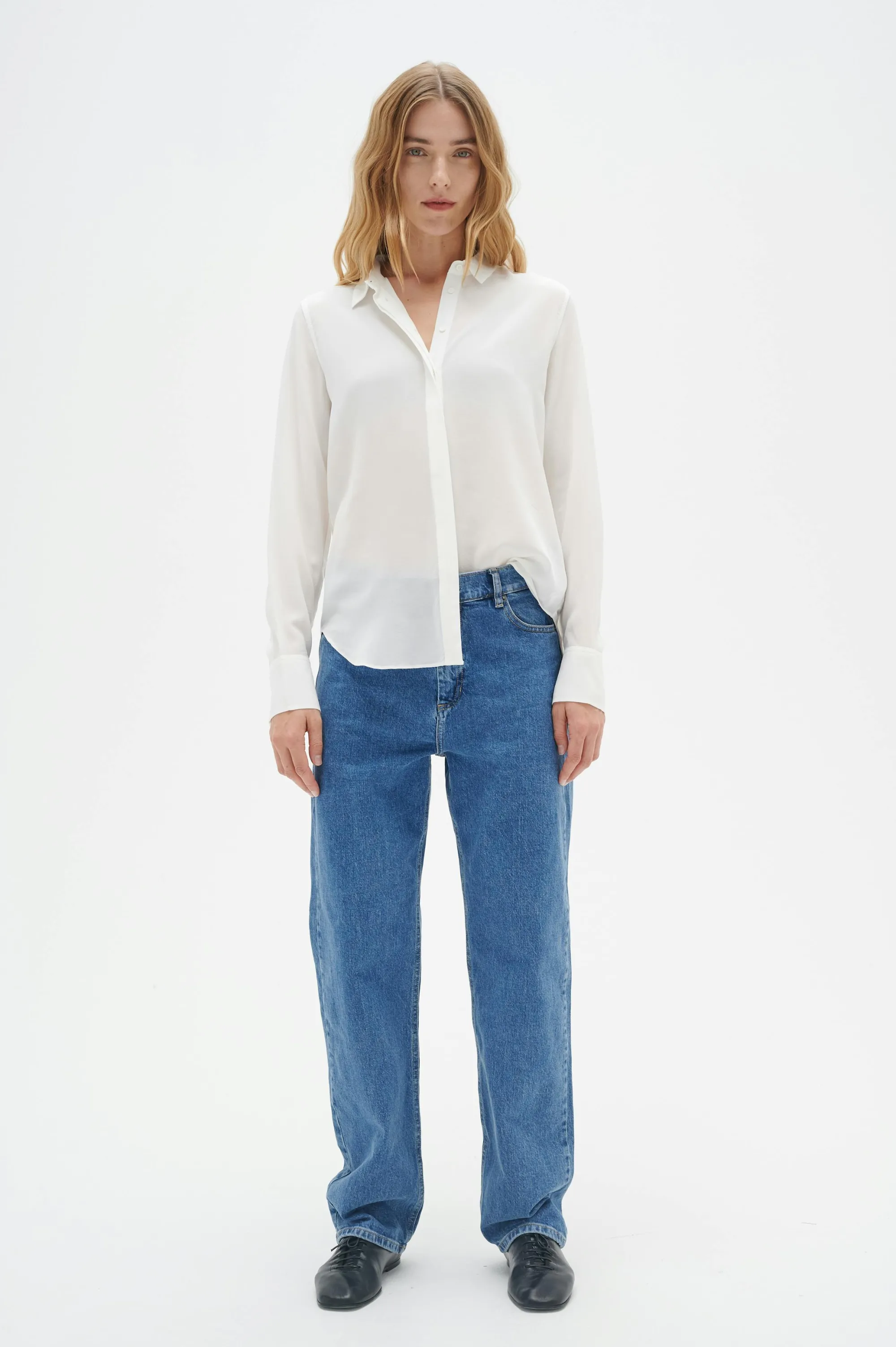 InWear Skjorter & Bluser | LucieIW Classic Silke Skjorte