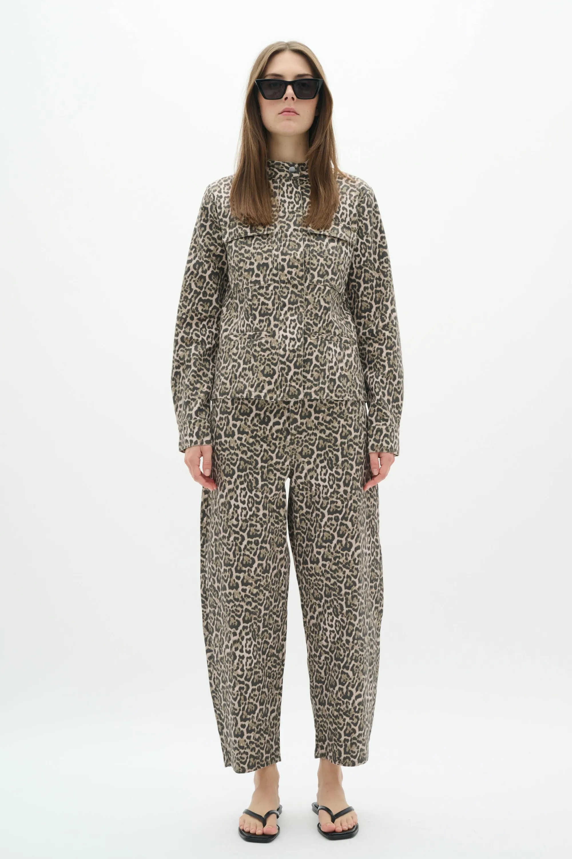 InWear Overtøj | RiverIW Leopard Casual jakke