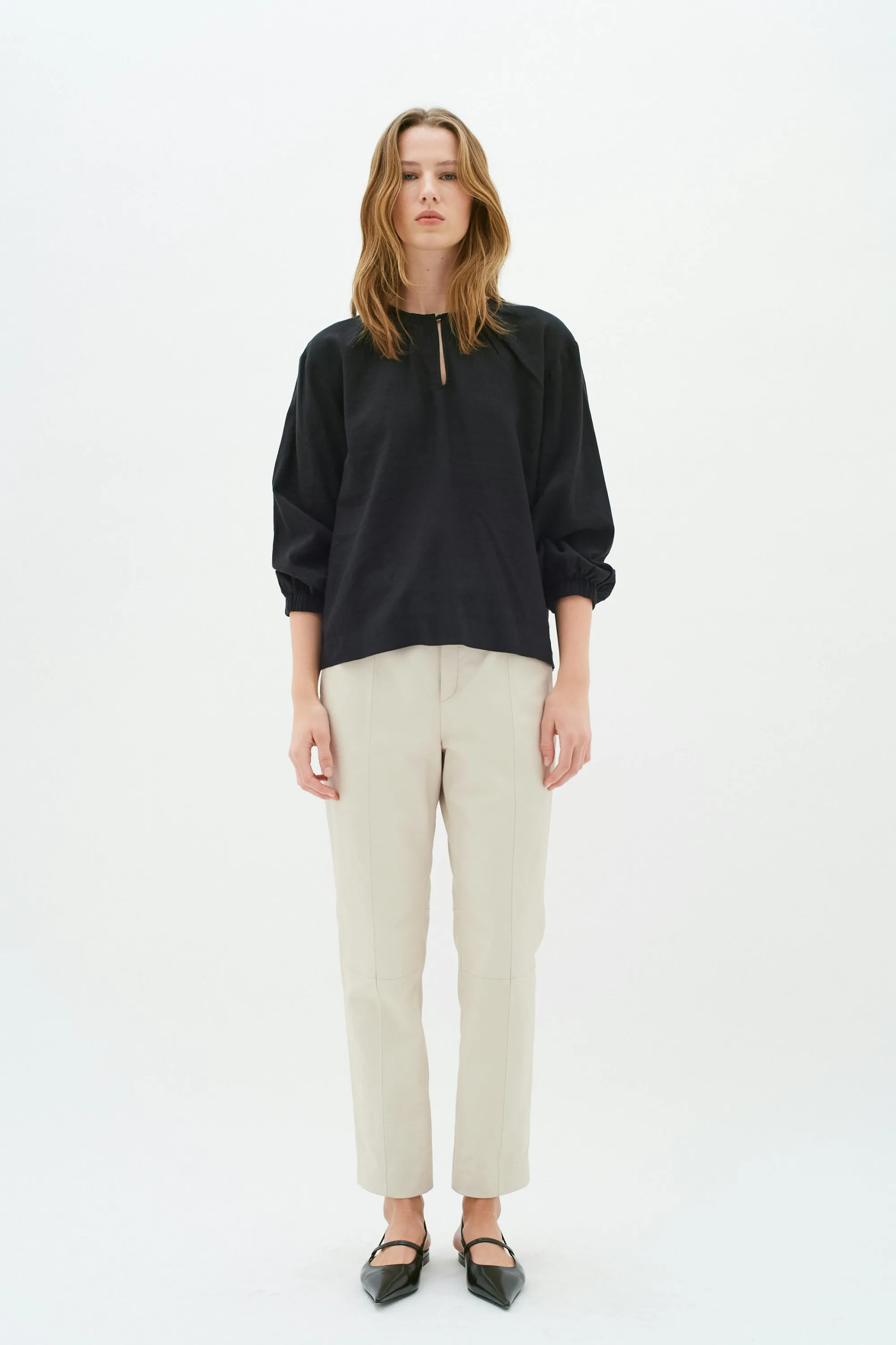 InWear Bukser & Jumpsuits | ZaciIW Læder Bukser